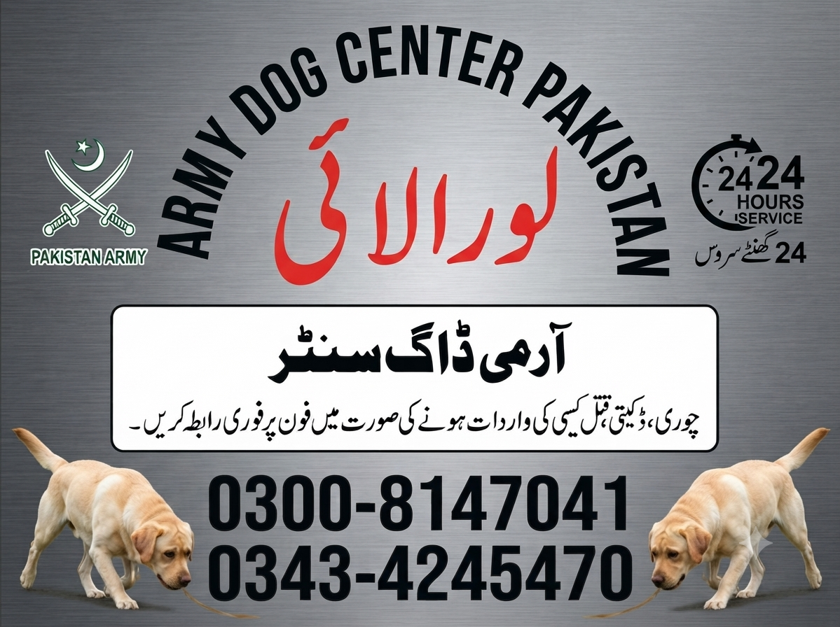 Army Dog Center Loralai