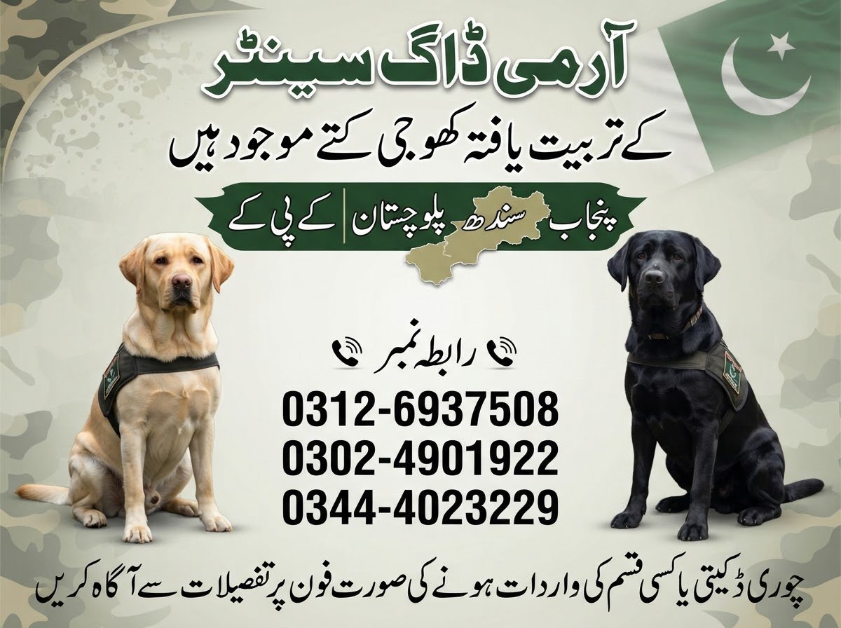 Army Dog Center Mirpur khas