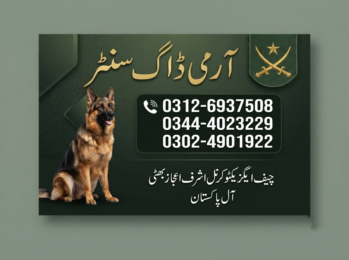 Army Dog Center Sheikhupura