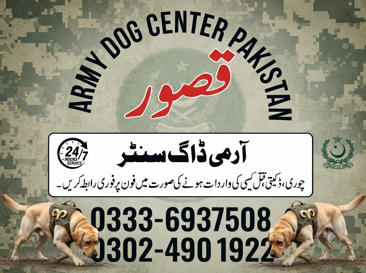 Army Dog Center Kasur
