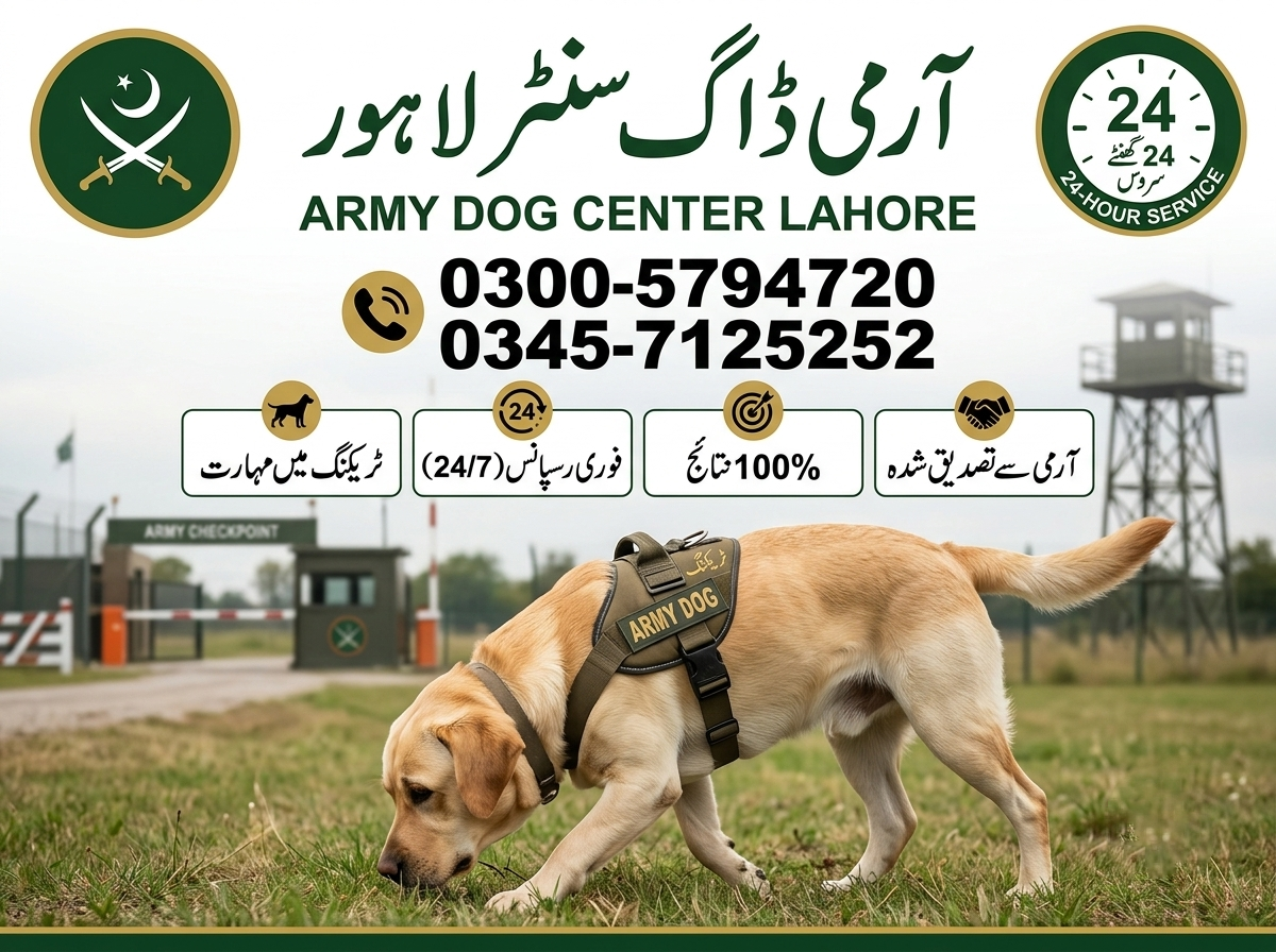 Army Dog Center Lahore