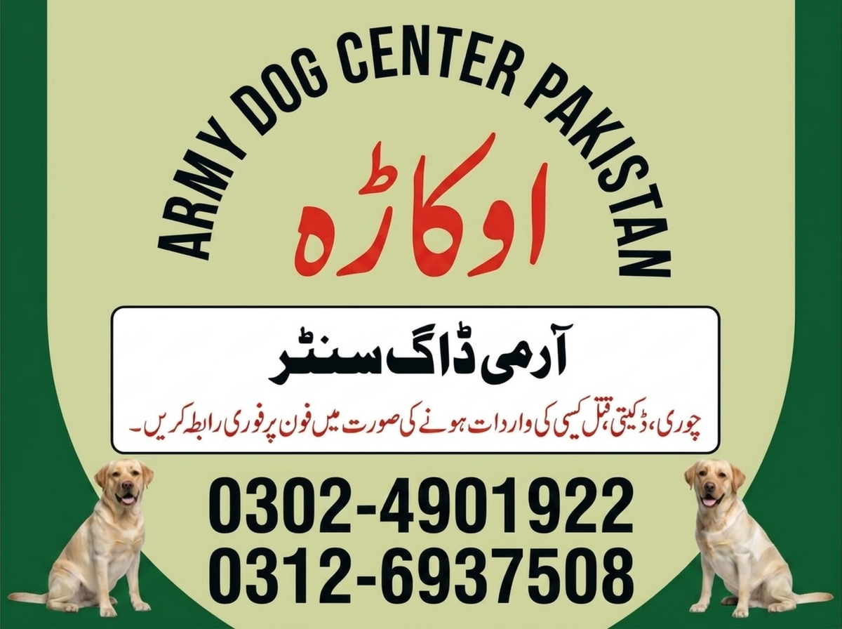 Army Dog Center Okara