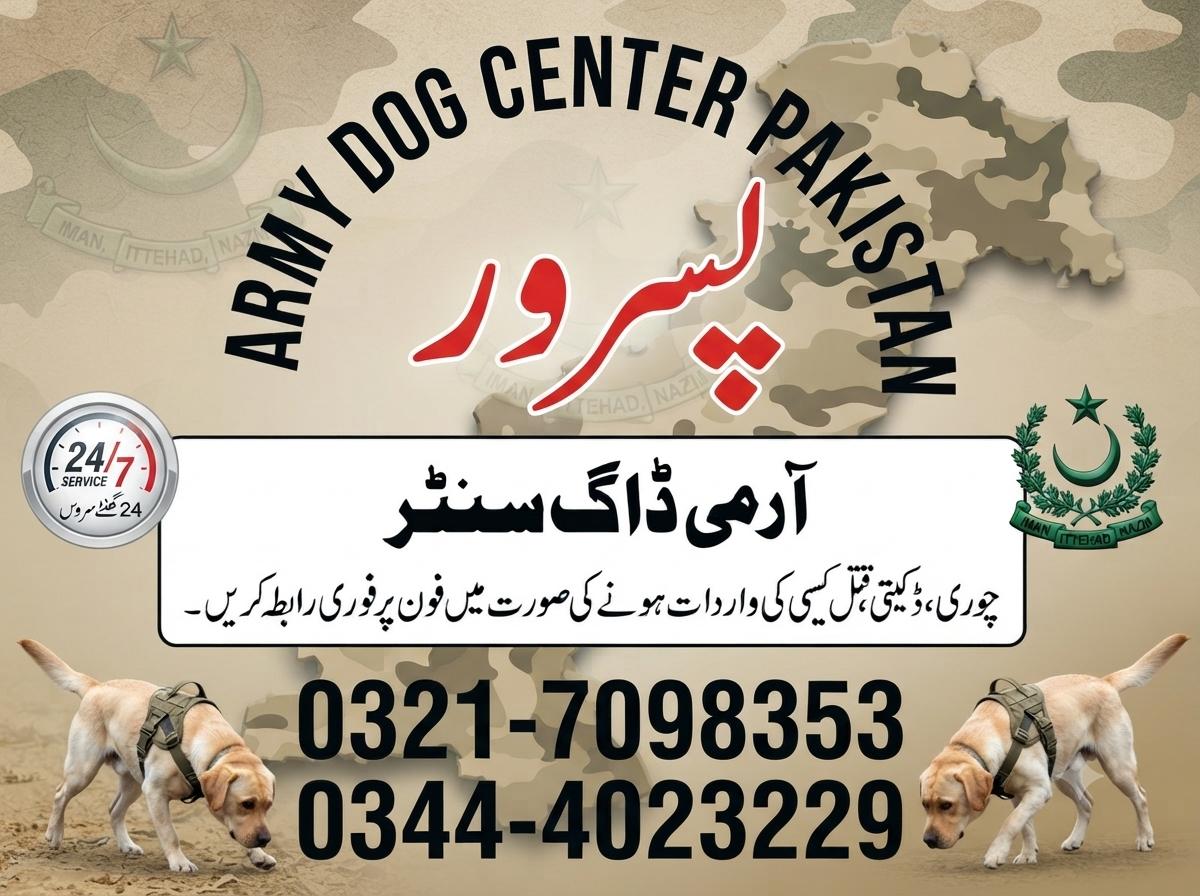 Army Dog Center Pasrur