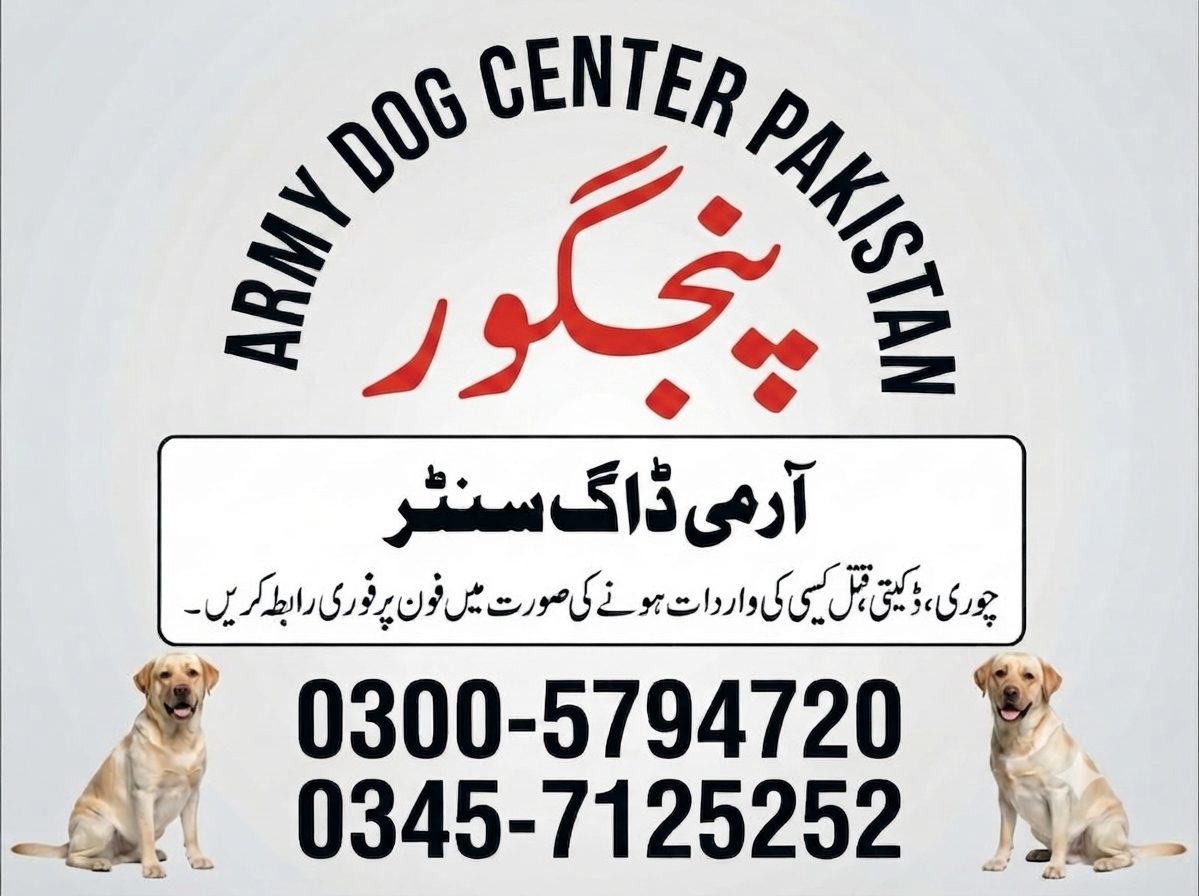 Army Dog Center Panjgur