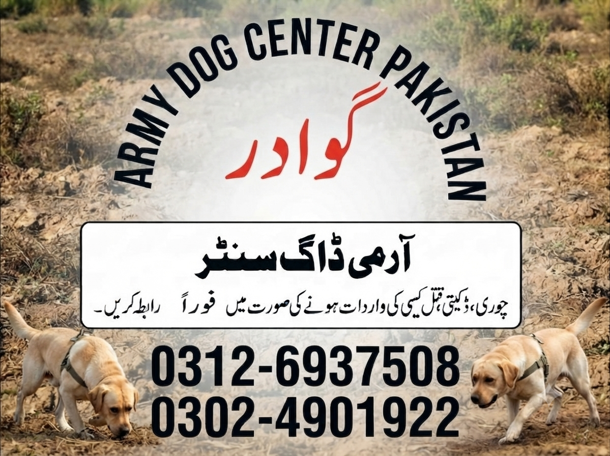 Army Dog Center Gwadar